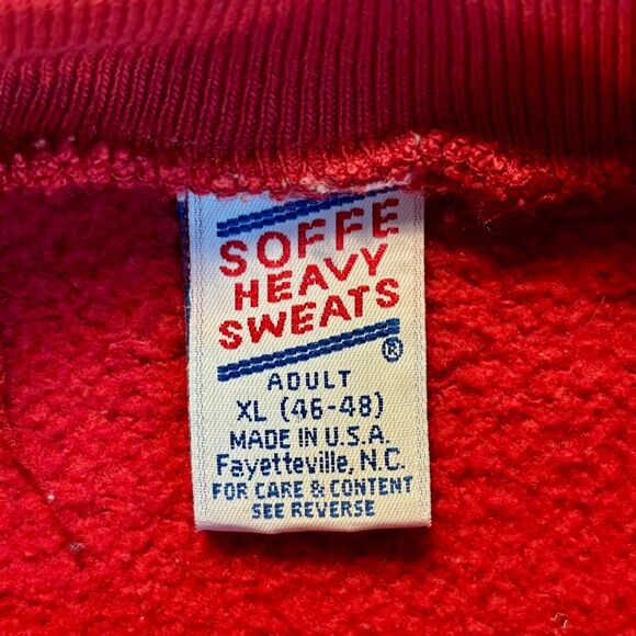 Vintage 80s FSU Crewneck Sweatshirt Florida State Seminoles Soffe Made in USA - Picture 3 of 3